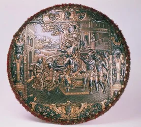 Bouclier de parade, 1570-80